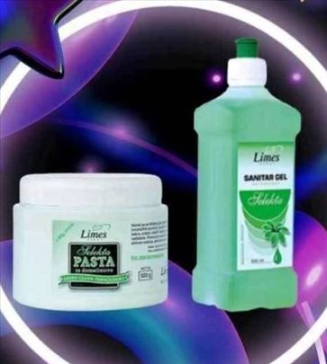LIMES Pasta za domaćinstvo+ Limes sanitar gel 500m