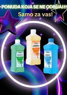 NOVO Limes komplet 3 koncentrata 3 x 500ml