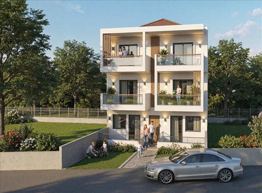 Novogradnja Prizemlje Sa Bastom, Pogled More Olimp