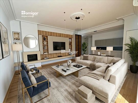 Vračar | 96 m² | Renoviran stan sa parkingom