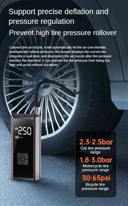 Bežična pumpa sa LCD ekranom i nastavcima