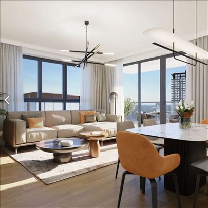 BW Rima | 3.0 sobe | Terasa | 21. sprat | 82.95m²