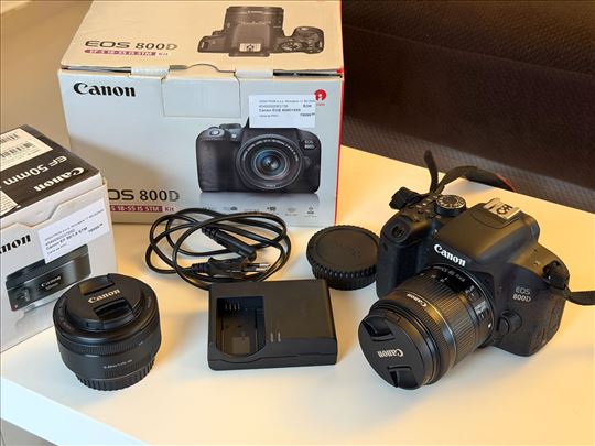 Canon EOS 800D + oprema