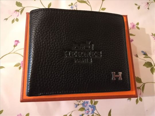 Novi muski kozni markirani novcanici Hermes Novo