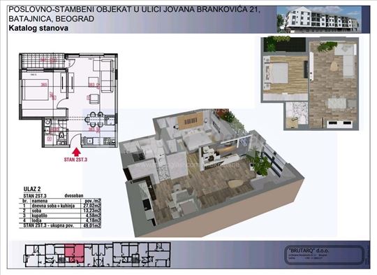 Prodajem stan Batajnica