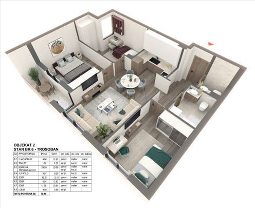 Zemun, novogradnja, garaža, ID 25298