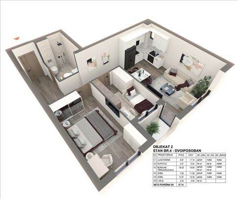 Zemun, novogradnja, garaža, ID 25299