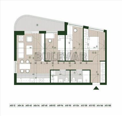 Četvorosobni stan u luksuznom stambeno-poslovnom 