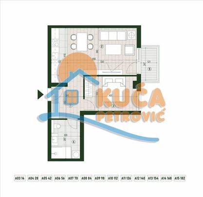 Dvosoban stan u luksuznom stambeno-poslovnom kompl