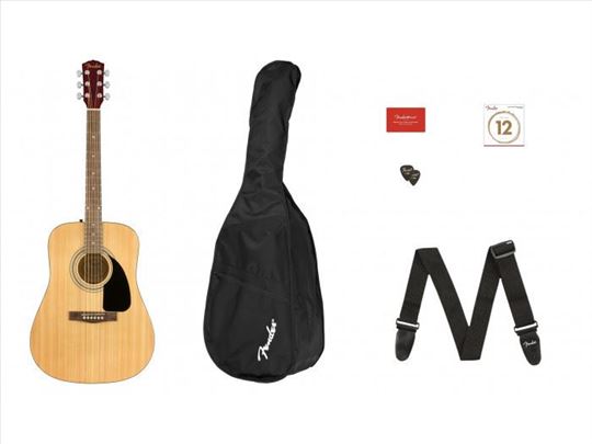 Fender FA-115 Dreadnought Pack WN NAT Akusticna gi