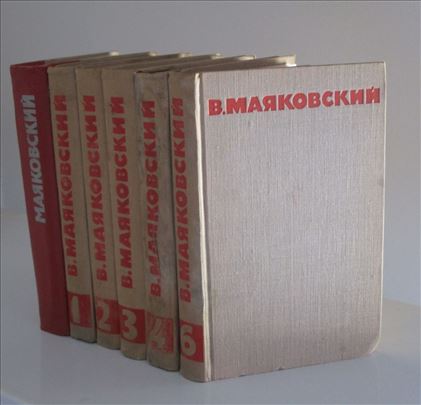 Komplet Majakovski na ruskom jeziku
