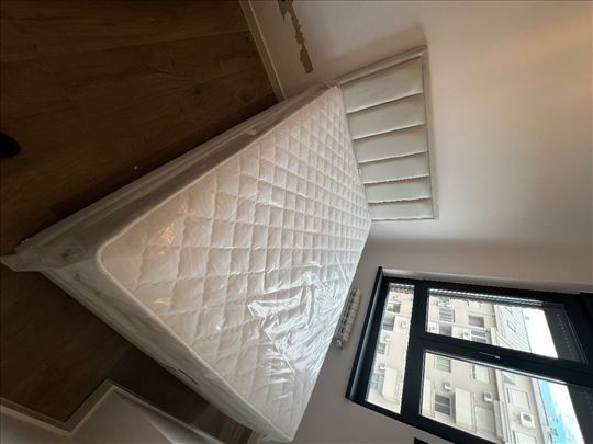 Luksuzni krevet 140x200 + dušek mem.pena+box za po