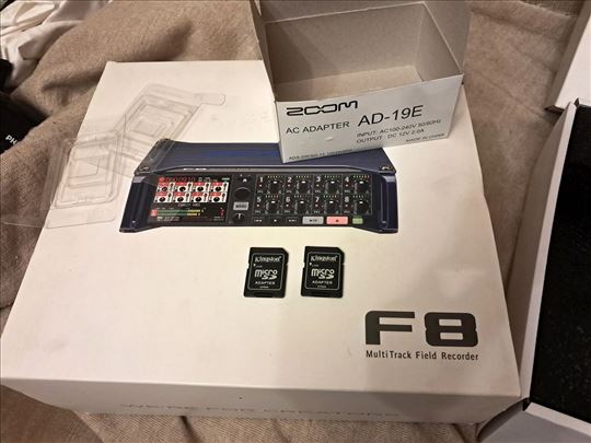 Zoom F8 terenski snimač sa torbom.