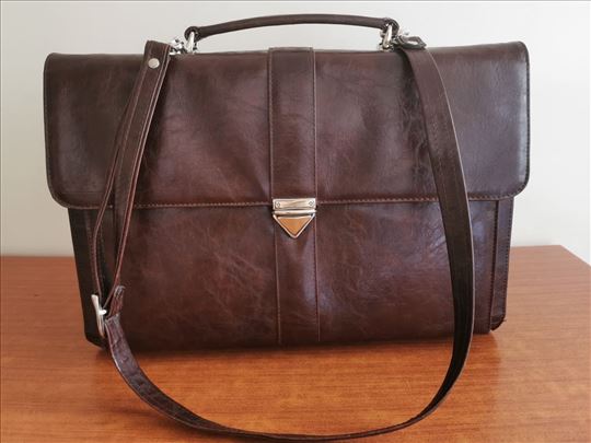 Kožna  poslovna torba