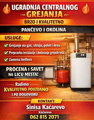 Majstor za grejanje 0628152071