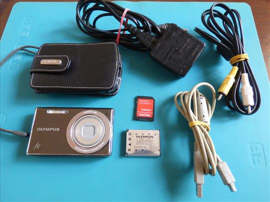 Olympus FE-5030 - digitalni foto 14MPix + oprema