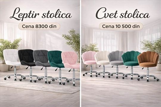 Prelepe salonske stolice