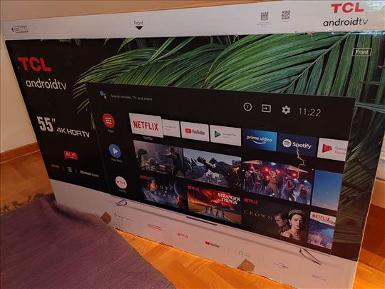 TCL 55 led 4K SMART T2 Android NOV