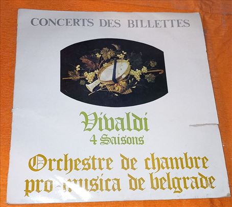 Vivaldi Orchestre De Chambre Pro Musica De Belgrad