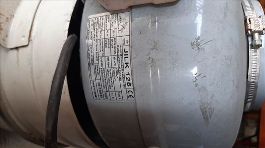 Centrifugalni kanalski ventilator, model Jilk 125
