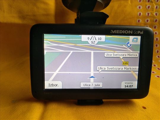 gps medion 4470-nove mape-kompletna