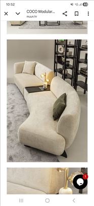 Modularni dvosed i trosed sa stočićem