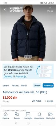 Aeronautica militare vel. 56 (XXL)