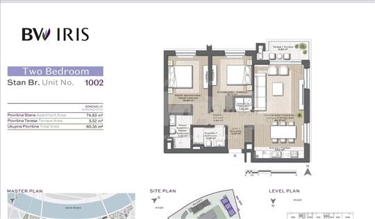 BW Iris, panoramski pogled na grad