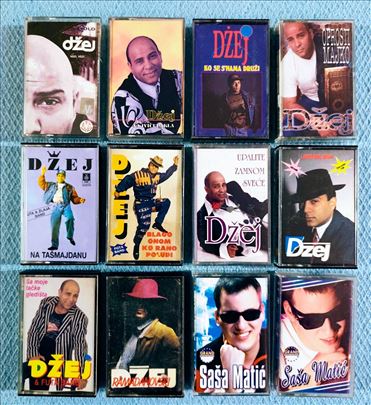 Džej Ramadanovski/Saša Matić-12 albuma-kaseta