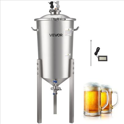 Fermentor Inox 30L Za Fermentaciju Vina I Piva 