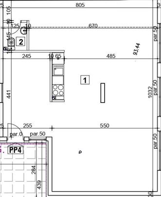 Lux, trosoban stan od 72m2 sa 115m2 dvorišta ID#10