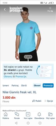 Nike Giannis freak vel. XL