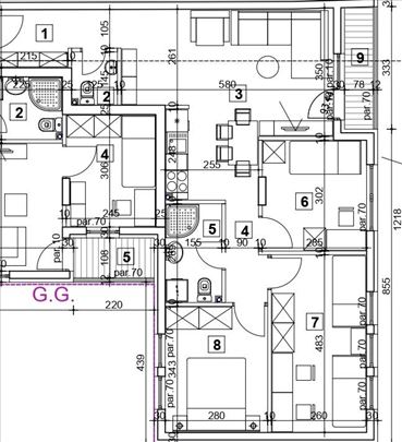 Pravosnažna građ.dozvola, podno grejanje, lux