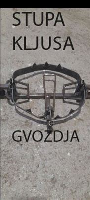 stupa kljusa gvozdja