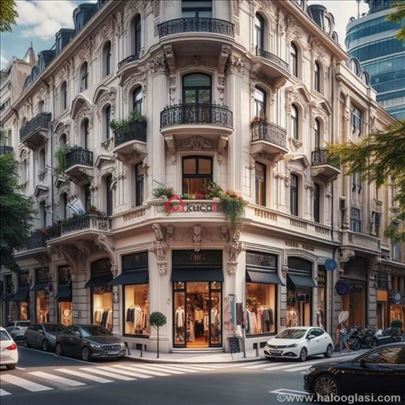 Terazije. Veliki izlog. Dugogodišnji zakupac.