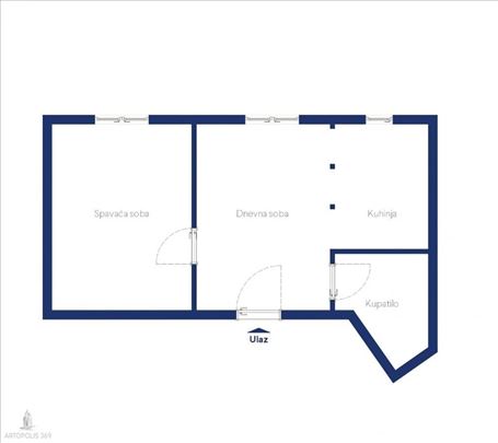 Uknjižen, prvi sprat, odličan za rentiranje ID#104