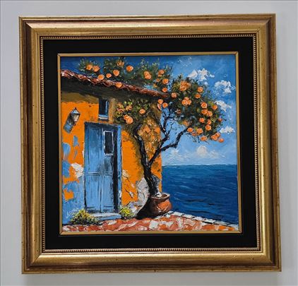Ulje na platnu - Mediterano 2, prelepa slika!