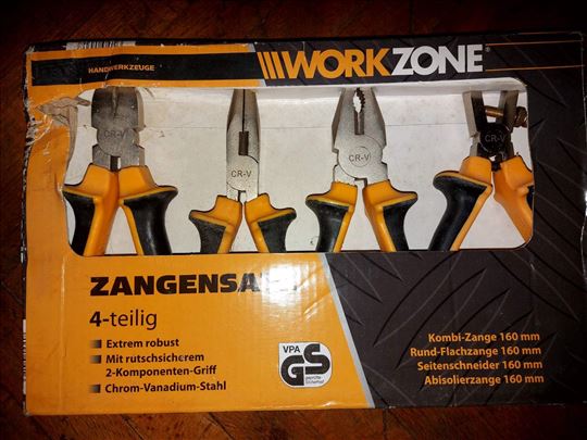 Workzone set kvalitetnih kljesta novo