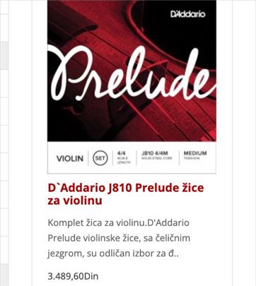 Zice za violine,celo,kontra bas pogledajte modele 