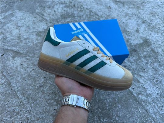 Adidas Gazelle Bold Cream White