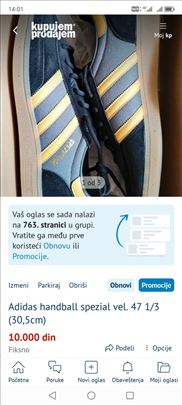 Adidas handball spezial vel. 47 1/3 (30,5cm)