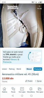 Aeronautica militare vel. 45 (30cm)