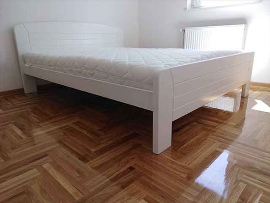 Krevet Afrodita bela i dusek Superior koko 160x200