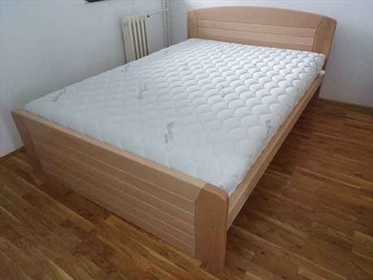 Krevet Kan natur i dusek Memory fleks 160x200