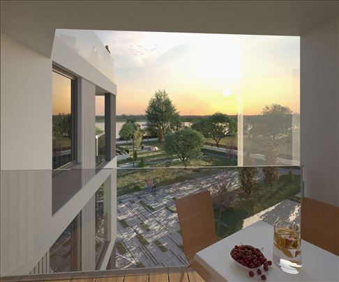 Prvi red do Dunava! 85m2