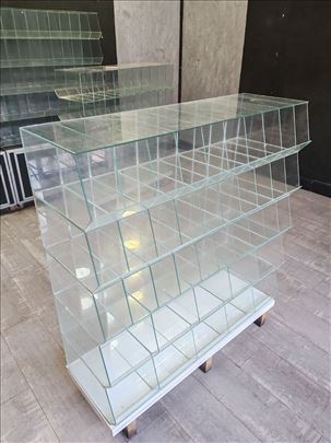 Rinfuz stakleni boksovi za zdravu hranu 5 kom