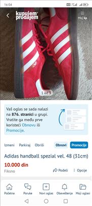 Adidas handball spezial vel. 48 (31cm)