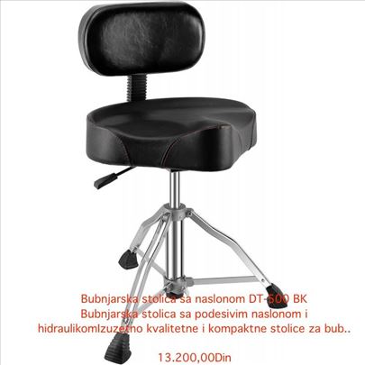 Bubnjarske stolice sa naslonom i bez naslona 3.564