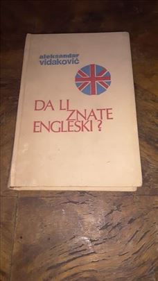 Da li znate engleski Aleksandar Vidaković