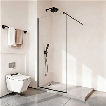 Fiksni Stakleni Tus Panel 864x1870mm Za Tus Kabinu